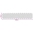 Udvidelig espalierhegn 2 pcs Lys Brun 100 x 105 cm Bambus