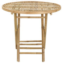 Havemøbel Bord Naturfarvet 80 x 70 cm Bambus