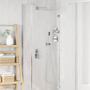 Skjult Brusesystem (Firkantet) Sølv Rustfrit stål 201