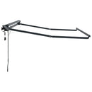 Manuel markise-ramme med LED-lys Antracit 3,5 x 2 m Aluminium