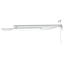 Elektrisk Markisedugramme med LED Hvid 3,5 x 2 m Aluminium
