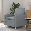 Sofa Lysegrå 76 x 81 x 87,5 cm Stof