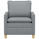 Sofa Lysegrå 76 x 81 x 87,5 cm Stof