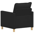 Sofa Sort 76 x 81 x 87,5 cm Stof