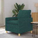 Sofa Mørkegrøn 76 x 81 x 87,5 cm Stof