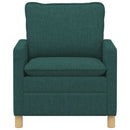 Sofa Mørkegrøn 76 x 81 x 87,5 cm Stof