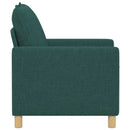 Sofa Mørkegrøn 76 x 81 x 87,5 cm Stof