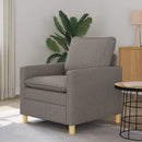 Sofa Gråbrun 76 x 81 x 87,5 cm Stof