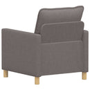 Sofa Gråbrun 76 x 81 x 87,5 cm Stof