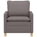 Sofa Gråbrun 76 x 81 x 87,5 cm Stof