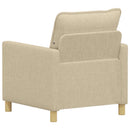 Sofa Cremefarvet 76 x 81 x 87,5 cm Stof