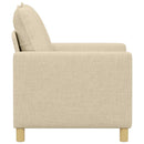 Sofa Cremefarvet 76 x 81 x 87,5 cm Stof