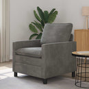 Sofa Mørkegrå 76 x 81 x 87,5 cm Fløjl