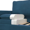 Sofa Blå 76 x 81 x 87,5 cm Fløjl