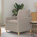Sofa Lysegrå 76 x 81 x 87,5 cm Stof
