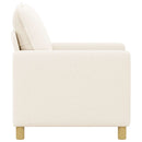 Sofa Cremefarvet 76 x 81 x 87,5 cm Stof