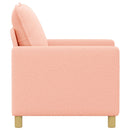 Sofa Lyserød 76 x 81 x 87,5 cm Stof