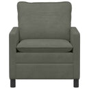 Sofa Lysegrå 76 x 81 x 87,5 cm Stof