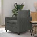 Sofa Mørkegrå 76 x 81 x 87,5 cm Stof