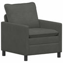 Sofa Mørkegrå 76 x 81 x 87,5 cm Stof