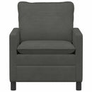Sofa Mørkegrå 76 x 81 x 87,5 cm Stof