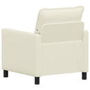 Sofa Cremefarvet 76 x 81 x 87,5 cm Stof