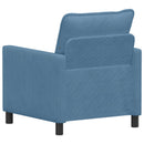 Sofa Blå 76 x 81 x 87,5 cm Stof