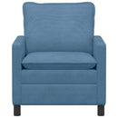 Sofa Blå 76 x 81 x 87,5 cm Stof