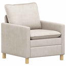 Sofa Cremefarvet 76 x 81 x 87,5 cm Polyester