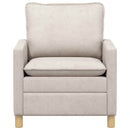 Sofa Cremefarvet 76 x 81 x 87,5 cm Polyester