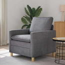 Sofa Lysegrå 76 x 81 x 87,5 cm Polyester