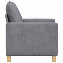 Sofa Lysegrå 76 x 81 x 87,5 cm Polyester