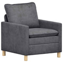 Sofa Mørkegrå 76 x 81 x 87,5 cm Polyester