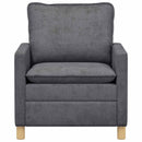 Sofa Mørkegrå 76 x 81 x 87,5 cm Polyester