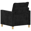 Sofa Sort 76 x 81 x 87,5 cm Polyester