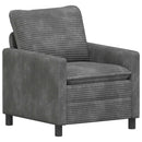 Sofa Lysegrå 76 x 81 x 87,5 cm Polyester