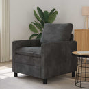 Sofa Mørkegrå 76 x 81 x 87,5 cm Polyester