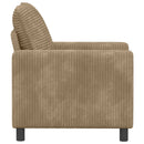Sofa Gråbrun 76 x 81 x 87,5 cm Polyester