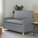 Sofa Lysegrå 126 x 81 x 87,5 cm