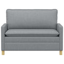 Sofa Lysegrå 126 x 81 x 87,5 cm