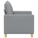 Sofa Lysegrå 126 x 81 x 87,5 cm