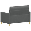 Sofa Mørkegrå 126 x 81 x 87,5 cm Stof