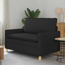 Sofa Sort 126 x 81 x 87,5 cm