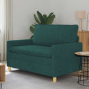 Sofa Mørkegrøn 126 x 81 x 87,5 cm Stof