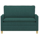 Sofa Mørkegrøn 126 x 81 x 87,5 cm Stof