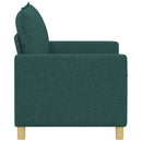 Sofa Mørkegrøn 126 x 81 x 87,5 cm Stof