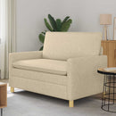 Sofa Cremefarvet 126 x 81 x 87,5 cm Stof