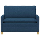 Sofa Blå 126 x 81 x 87,5 cm Stof