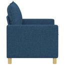 Sofa Blå 126 x 81 x 87,5 cm Stof