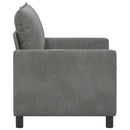 Sofa Mørkegrå 126 x 81 x 87,5 cm Fløjl